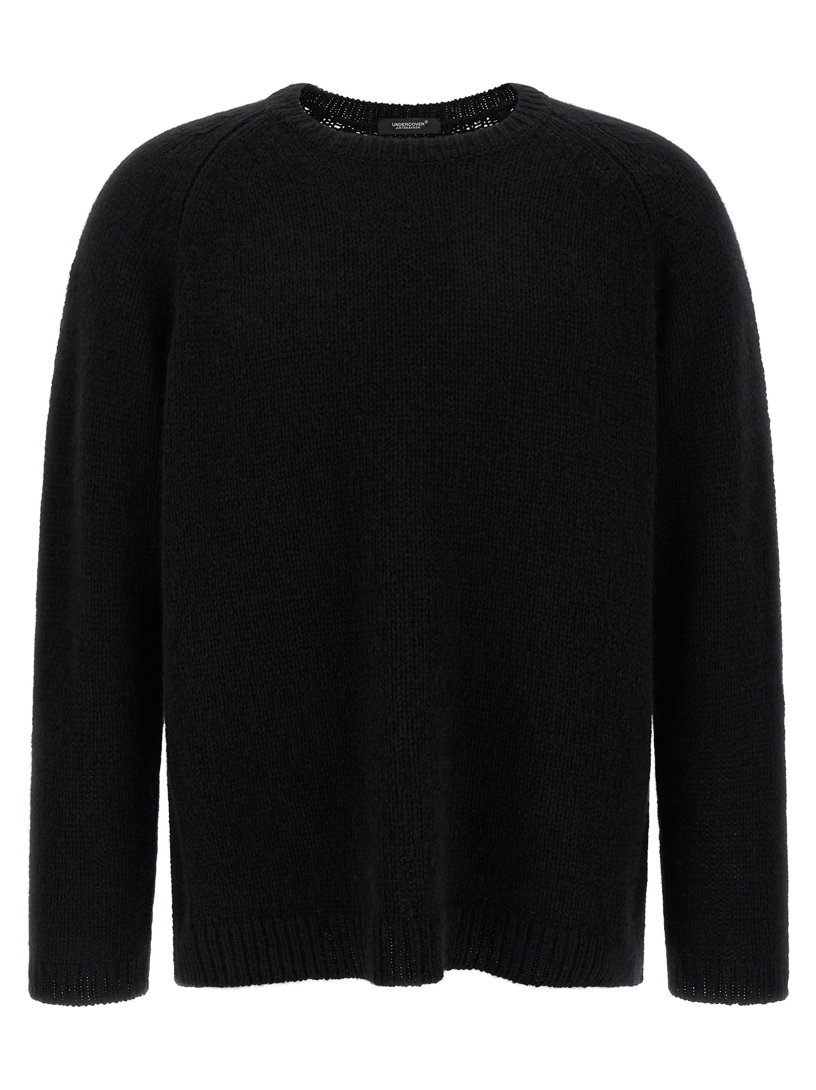 Black Wool Cardigan