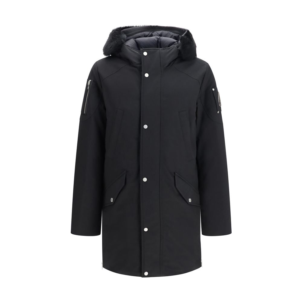 Moose Knuckles Stirling 2.0 Down Parka — Black