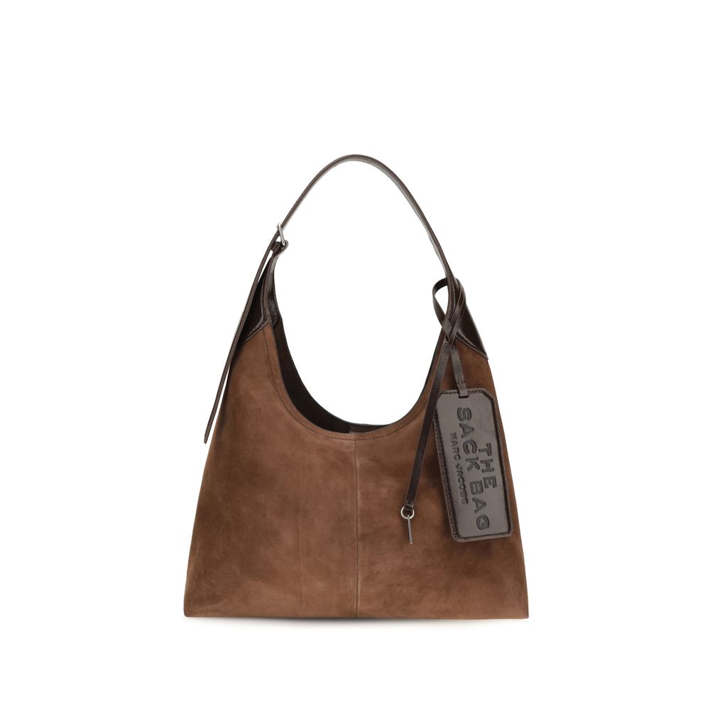 Marc Jacobs Brown Suede Leather Shoulder Women's Bag