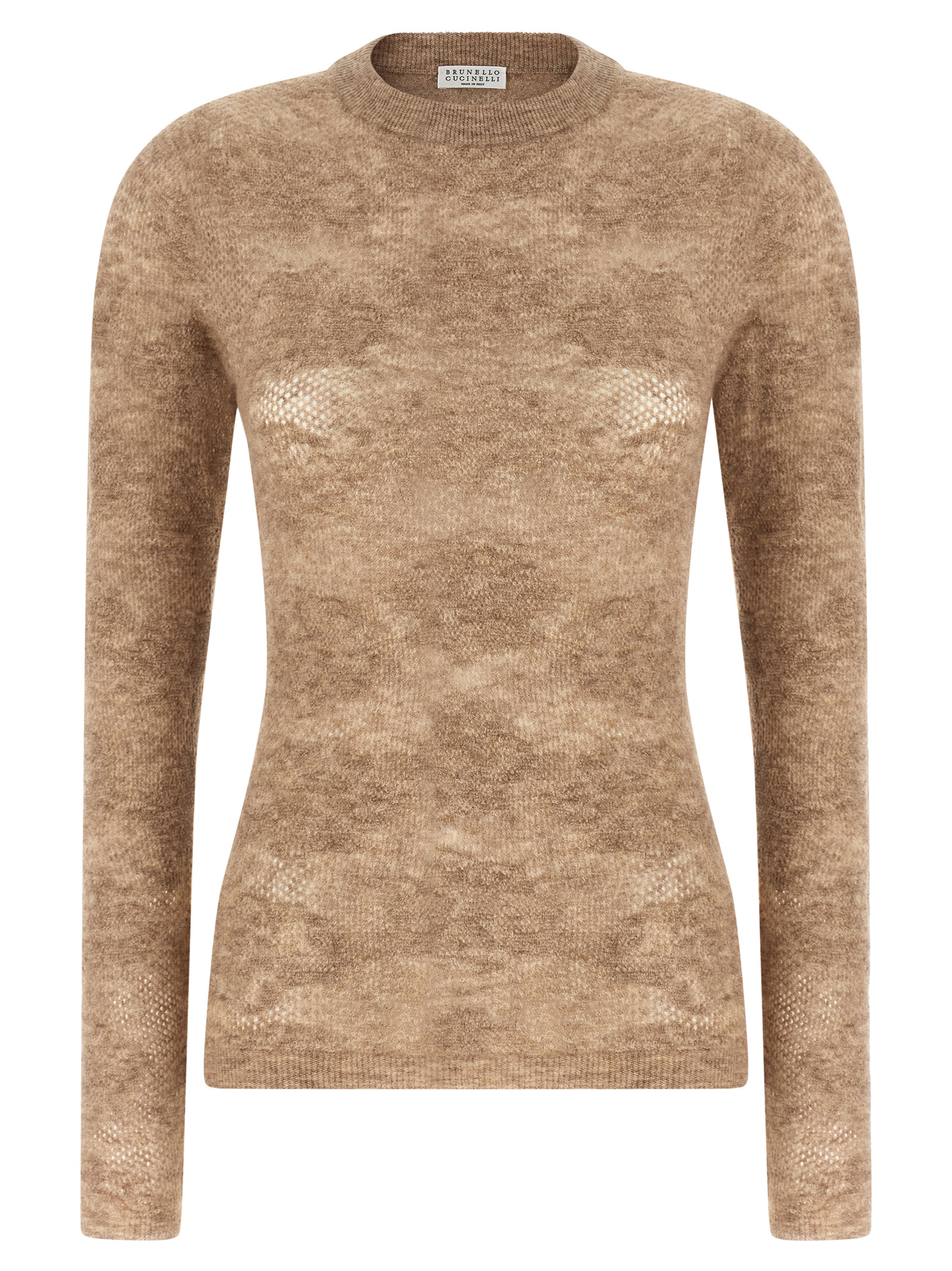 Beige Silk Cardigan