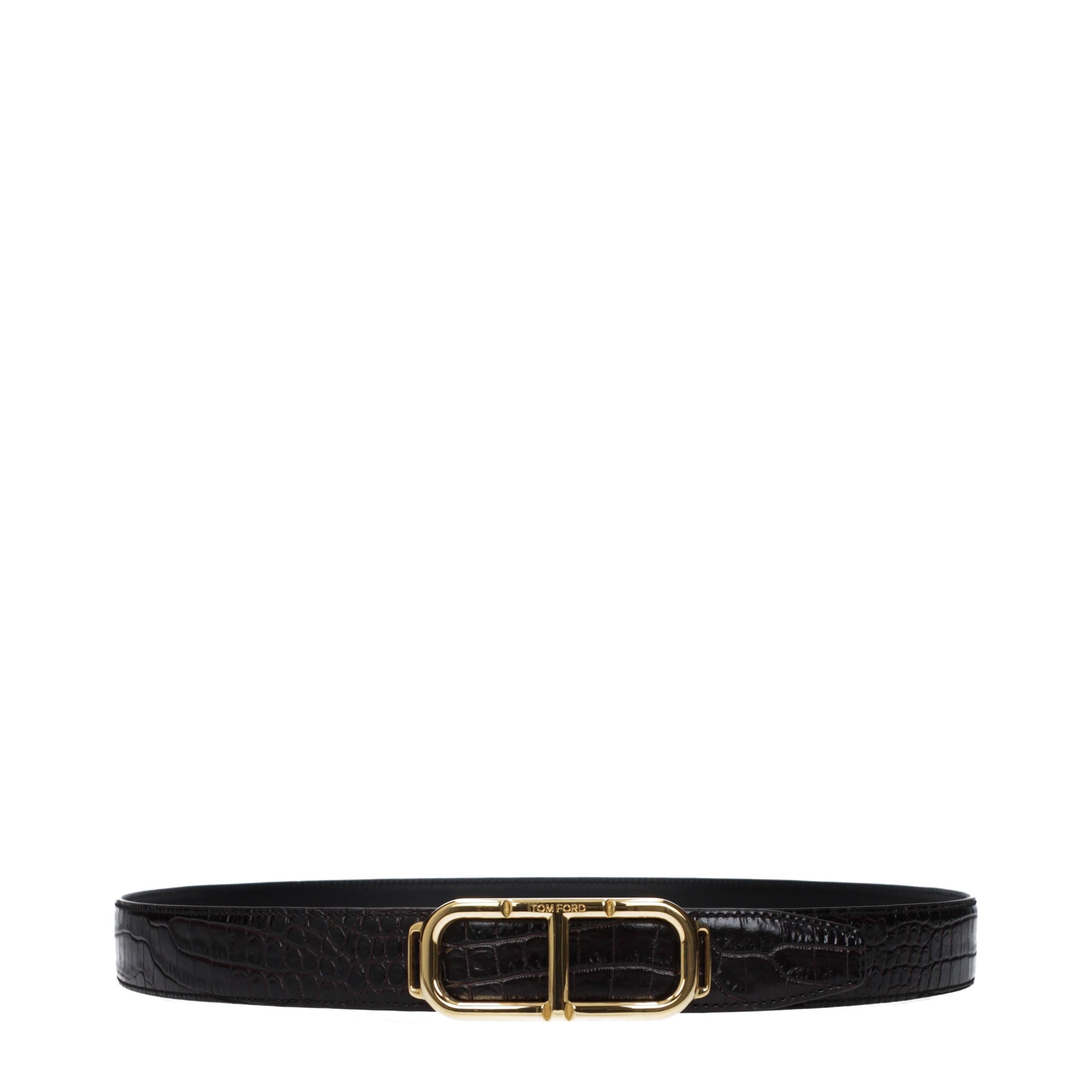 Brown Leather Regular Belt