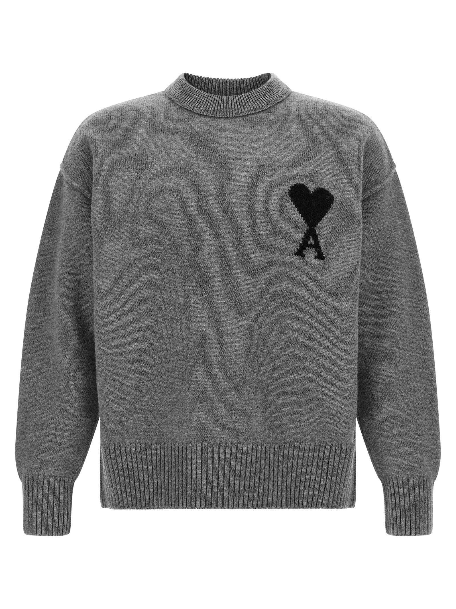Gray Wool Cardigan
