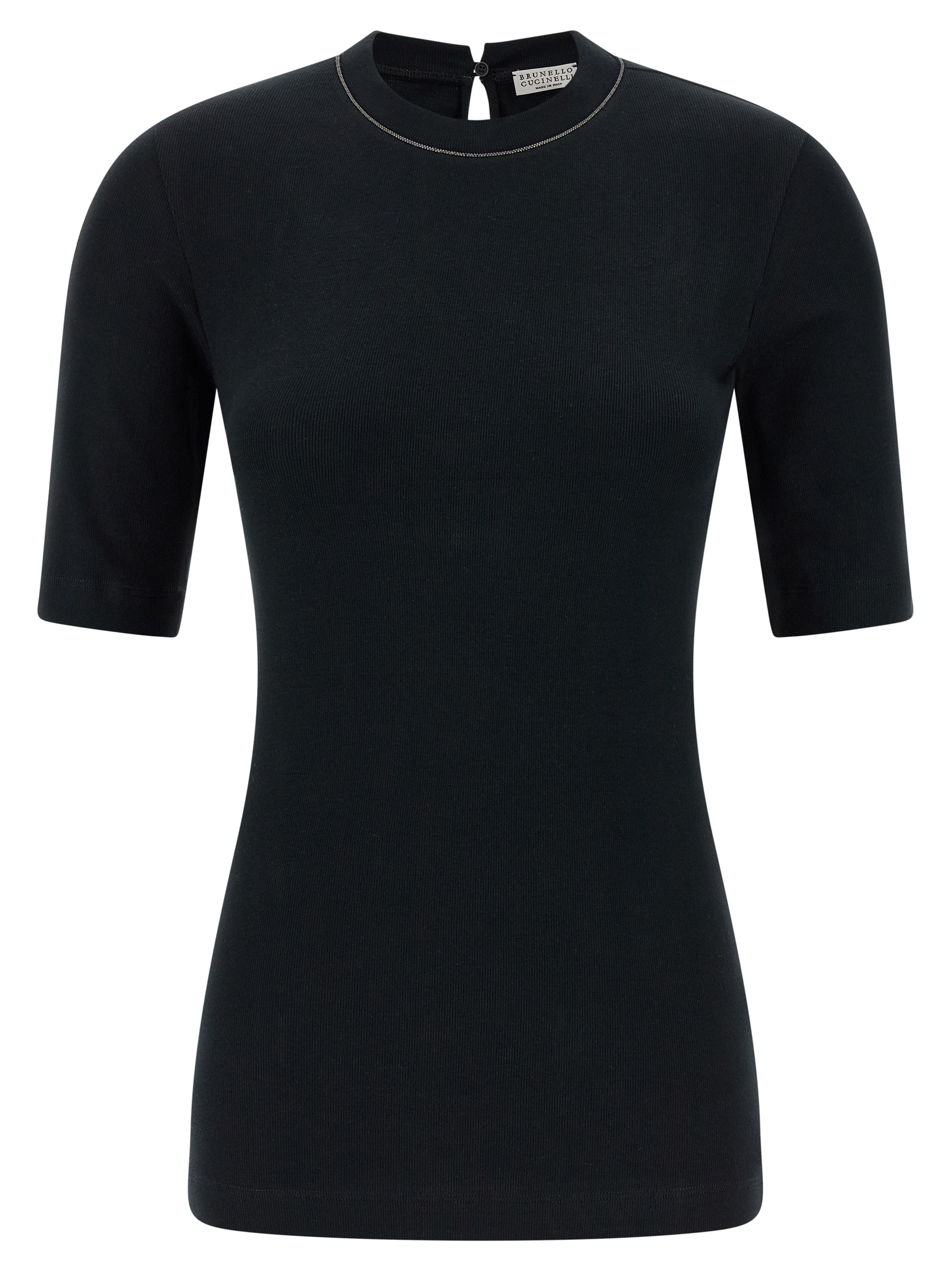 Black Cotton Cardigan