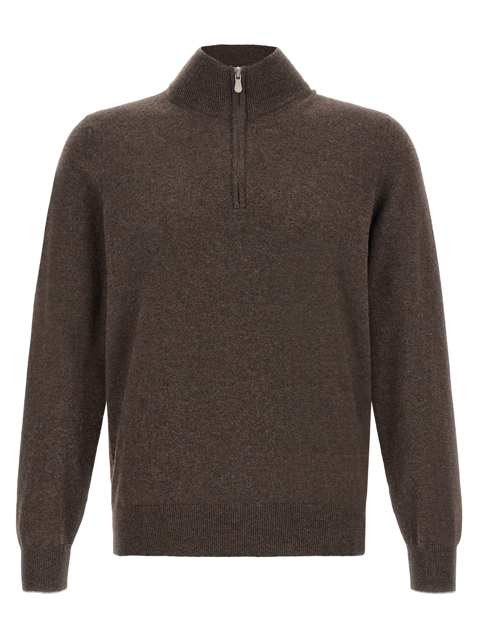Brown Cashmere Cardigan