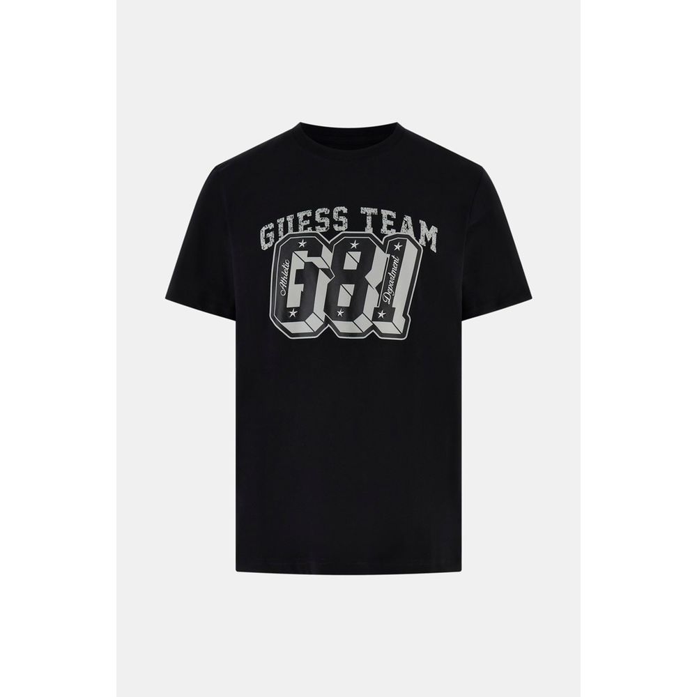 Black Cotton T-Shirt