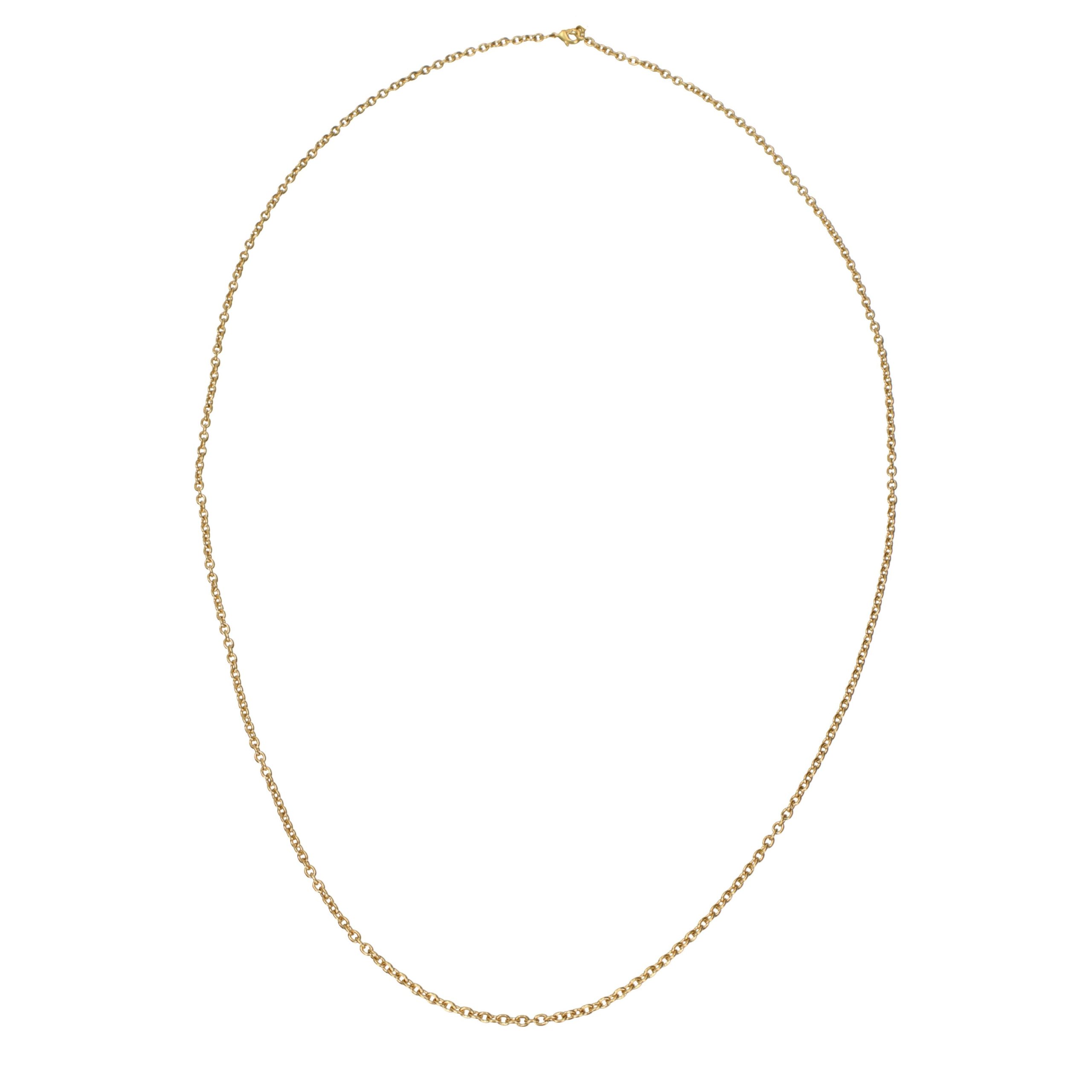 Gold Brass Necklace