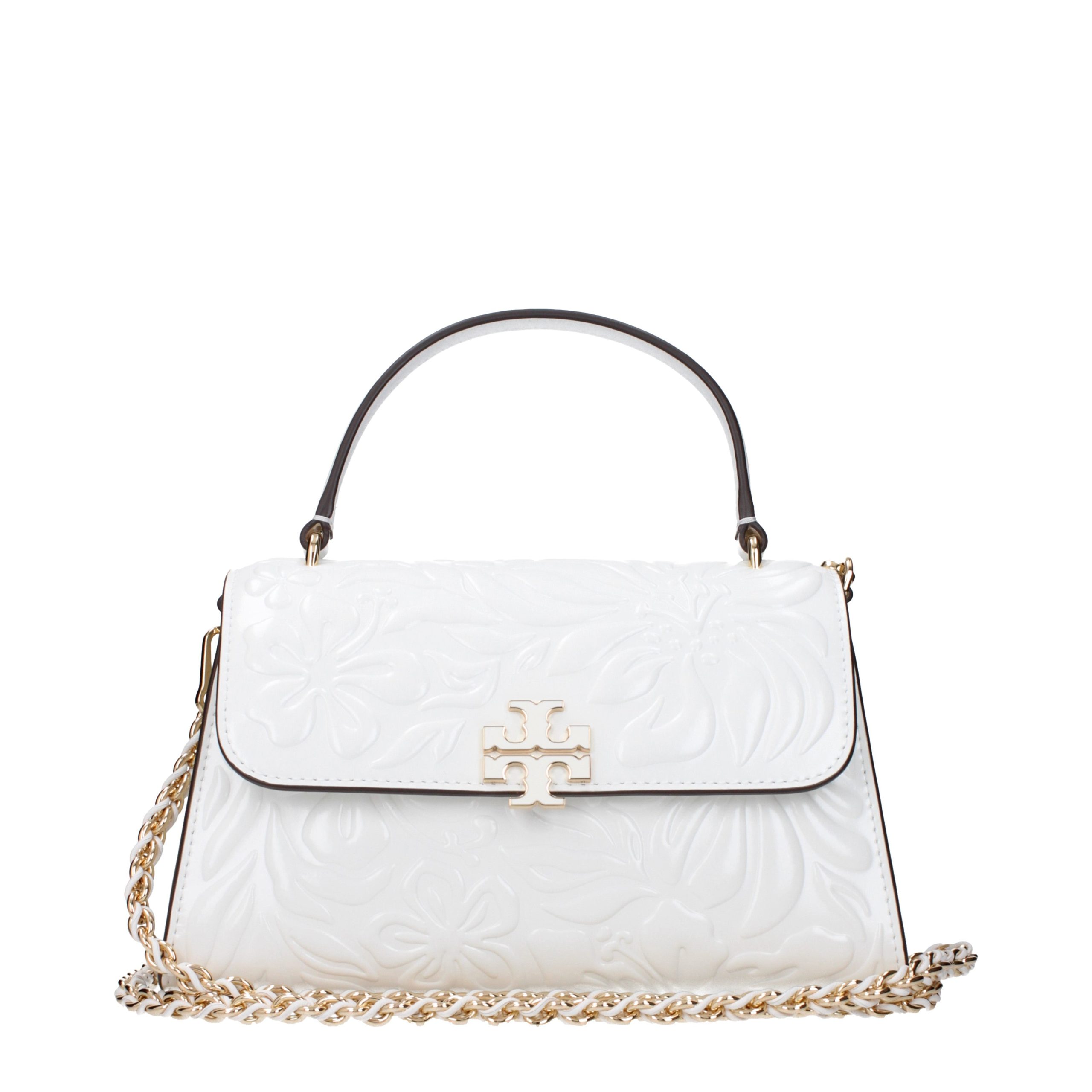 White Leather Handbag