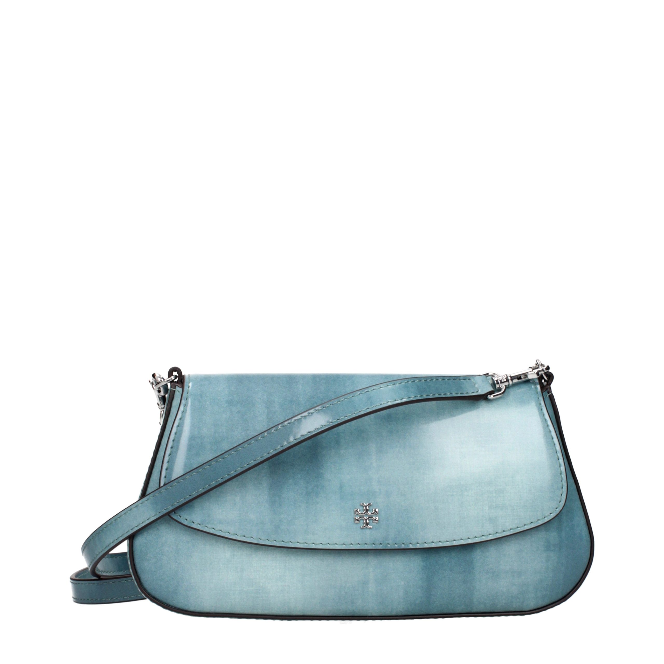 Tory Burch Blue Leather Crossbody Women's Bag