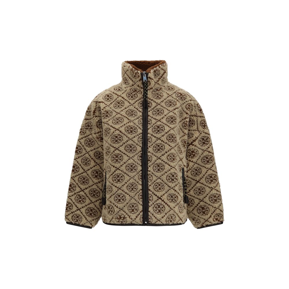 Tory Burch Beige Recycled Polyester Shell Women's Jacket
