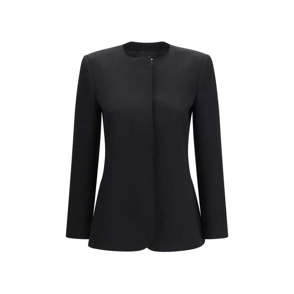 The Row Black Wool Oves Aries Women's Jacket