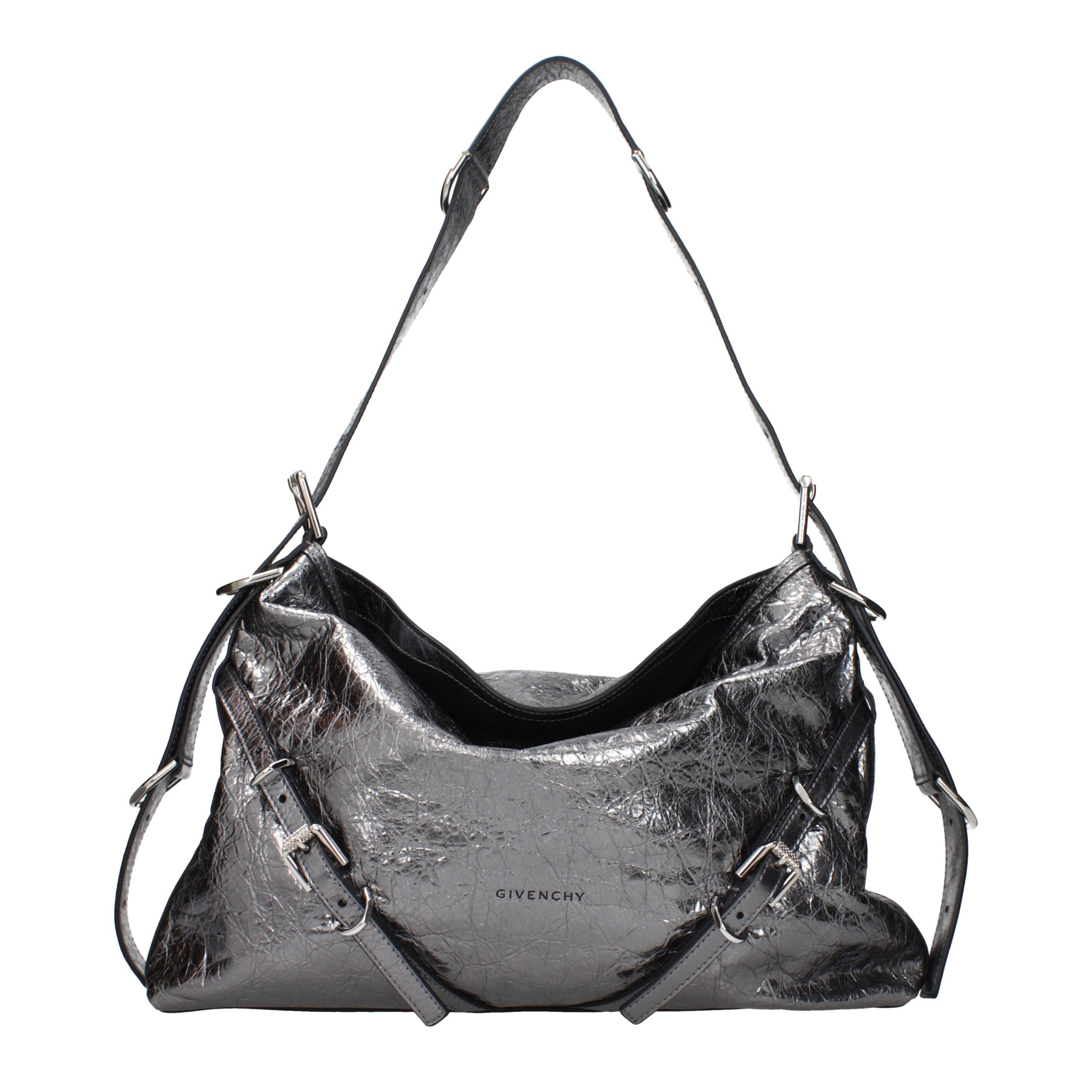 Givenchy Gray Leather Shoulder Women's Bag