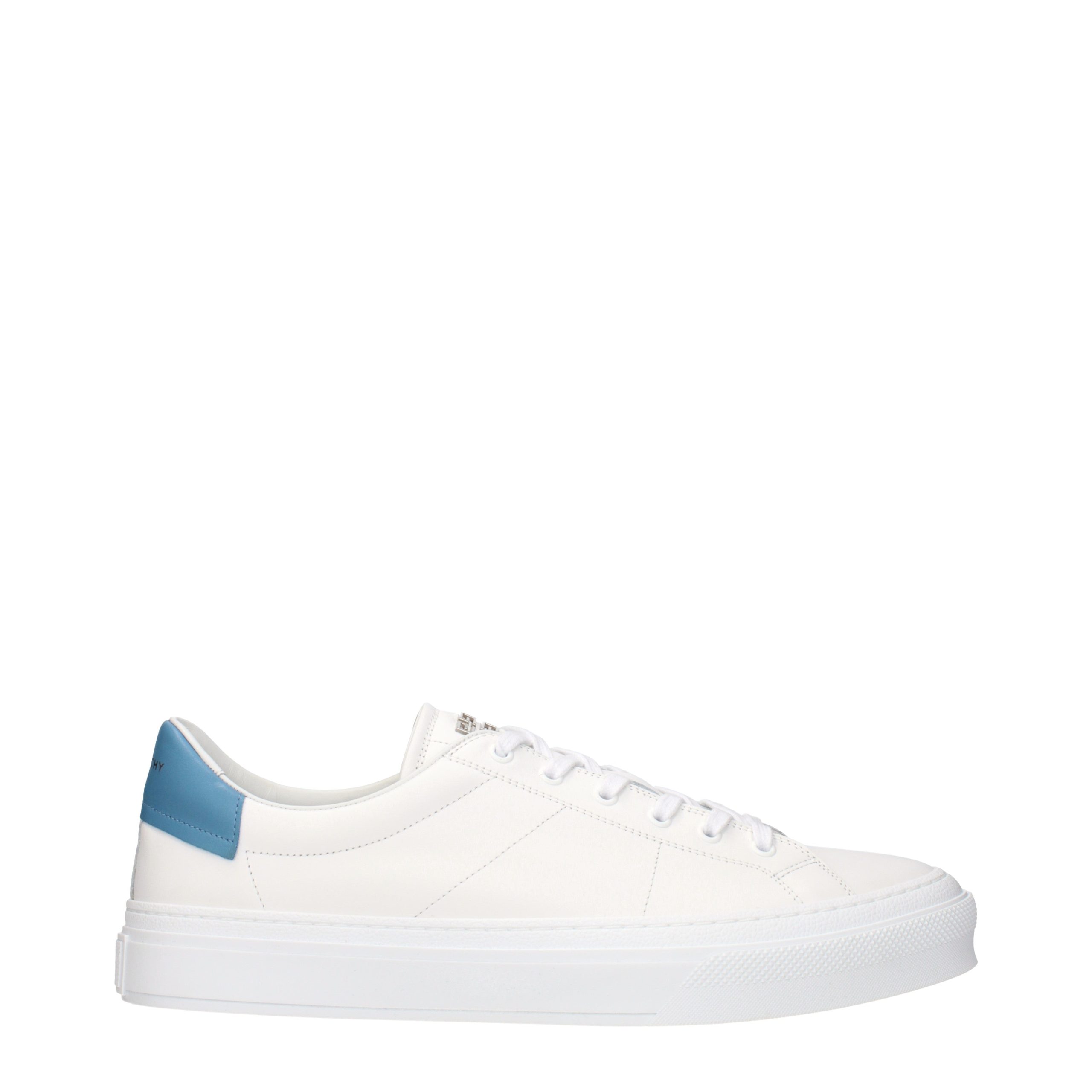 Givenchy White Leather Low Top Sneakers - EU45/US12