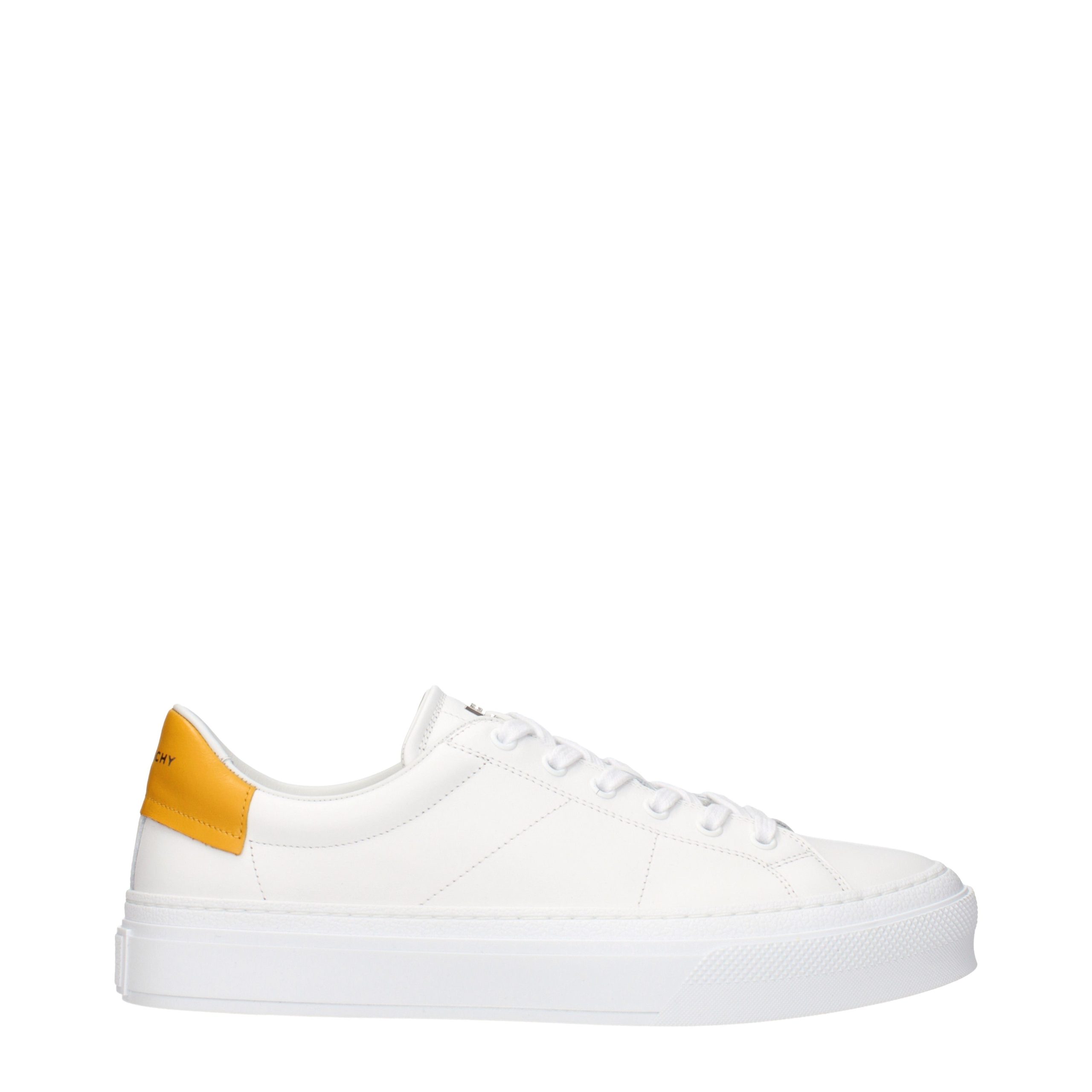 Givenchy White Leather Low Top Sneakers - EU41/US8