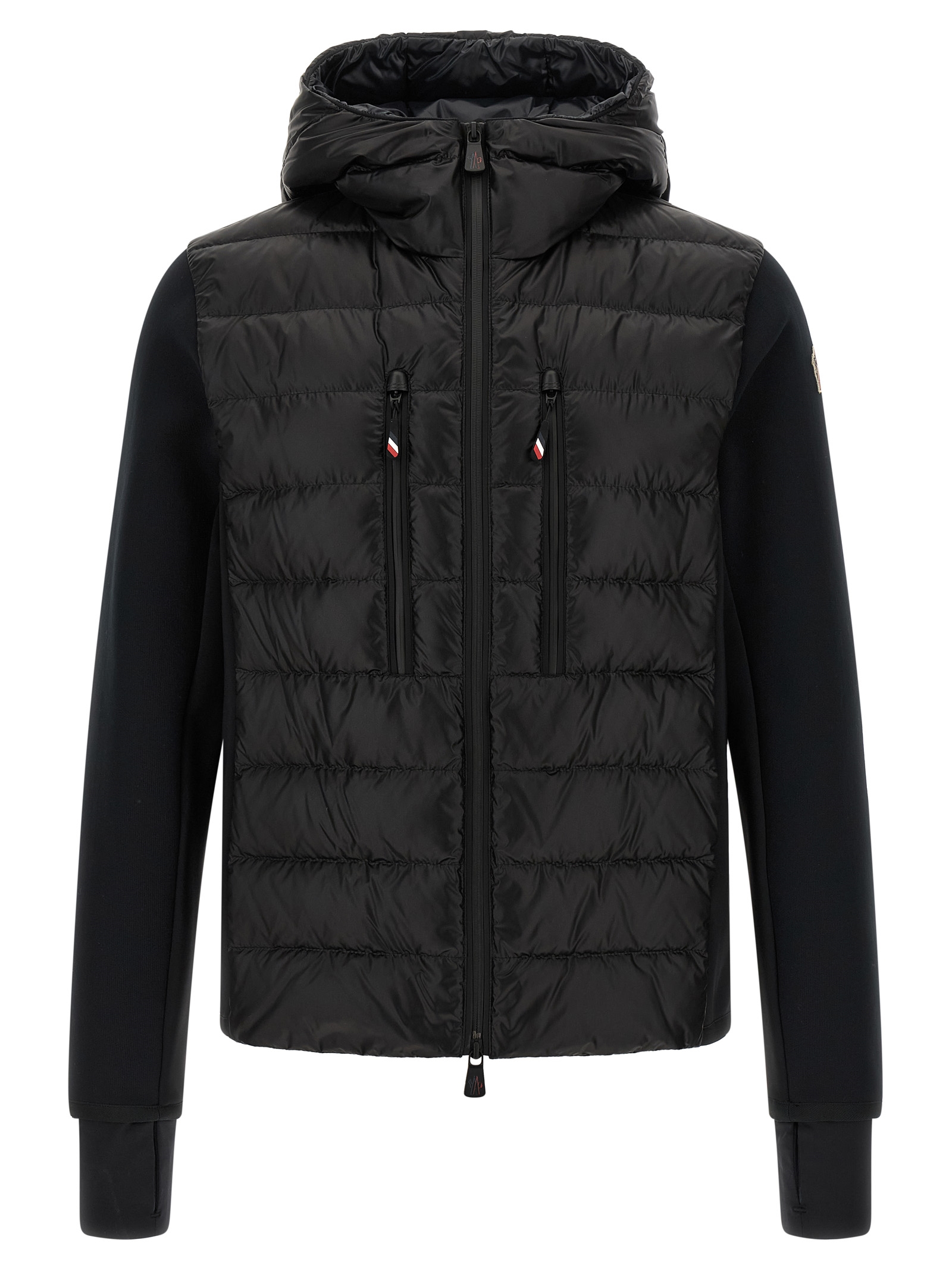 Black Polyamide Sweatshirt