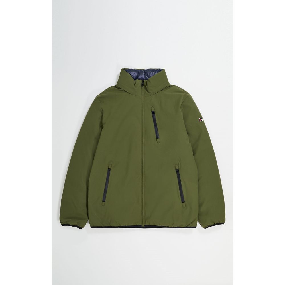 Champion Green Polyamide Men's Bomber