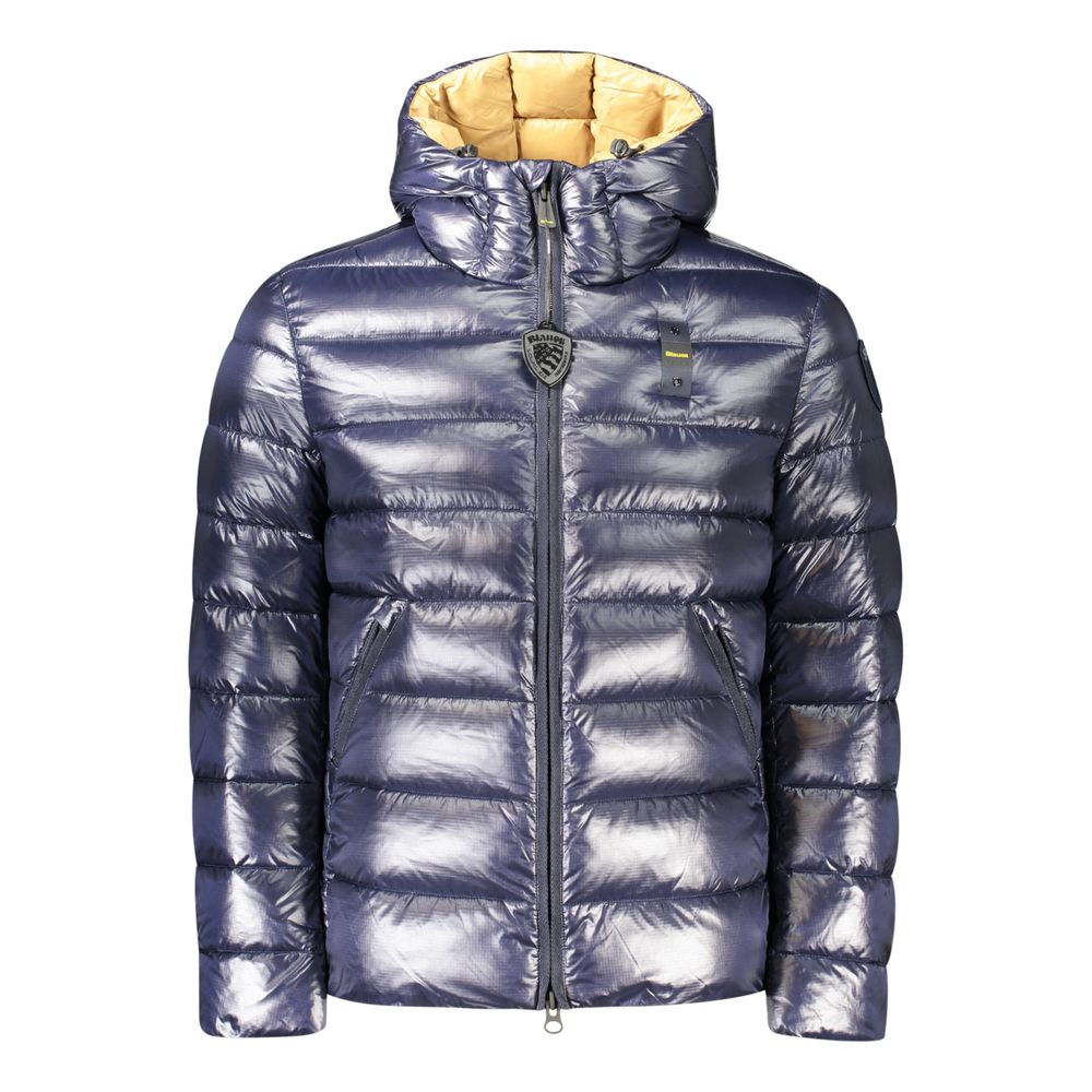 Blauer Blue Polyamide Men's Men's Jacket
