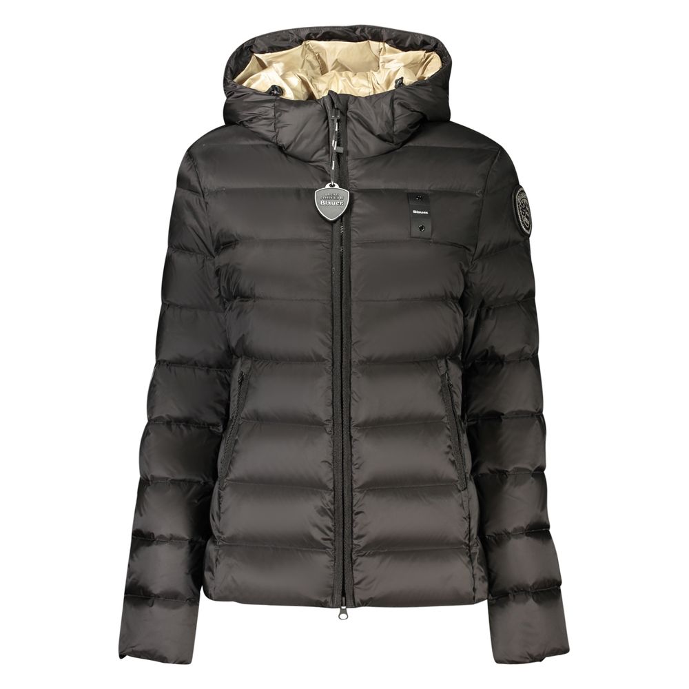 Blauer Black Polyamide Women's Women's Jacket