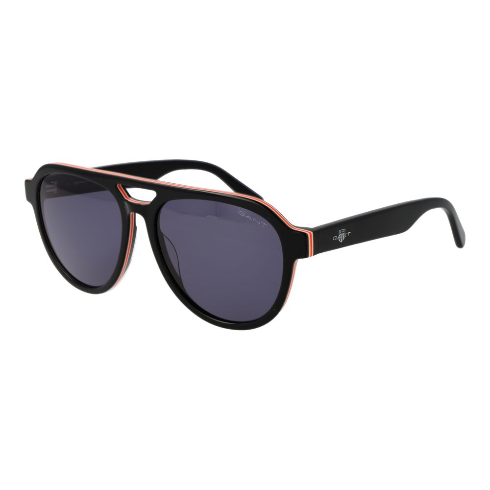 Gant Black Acetate Men's Sunglasses