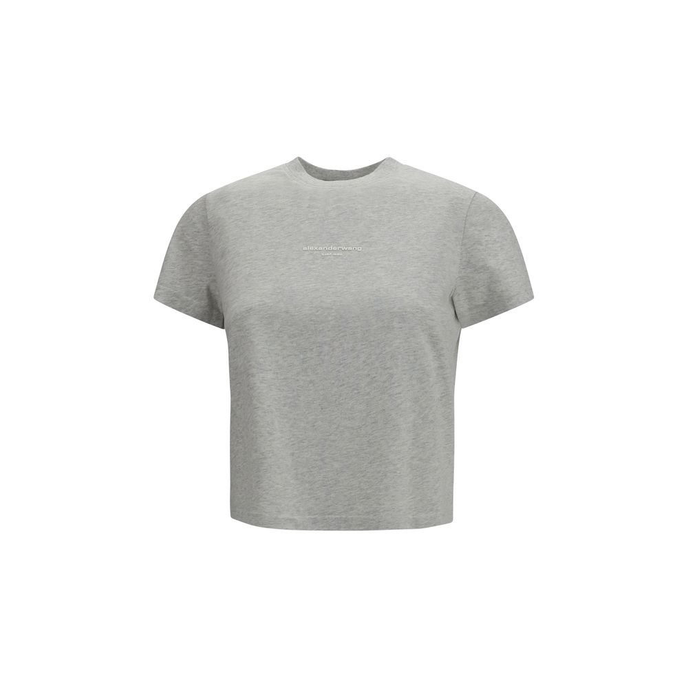 Gray Cotton T-Shirt