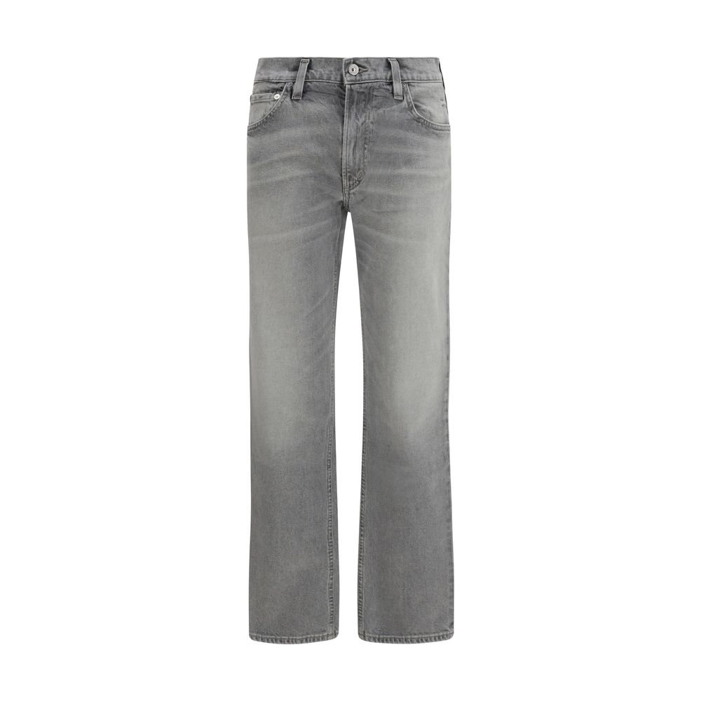 Citizens of Humanity Gray Cotton Slim Fit Women's Jeans