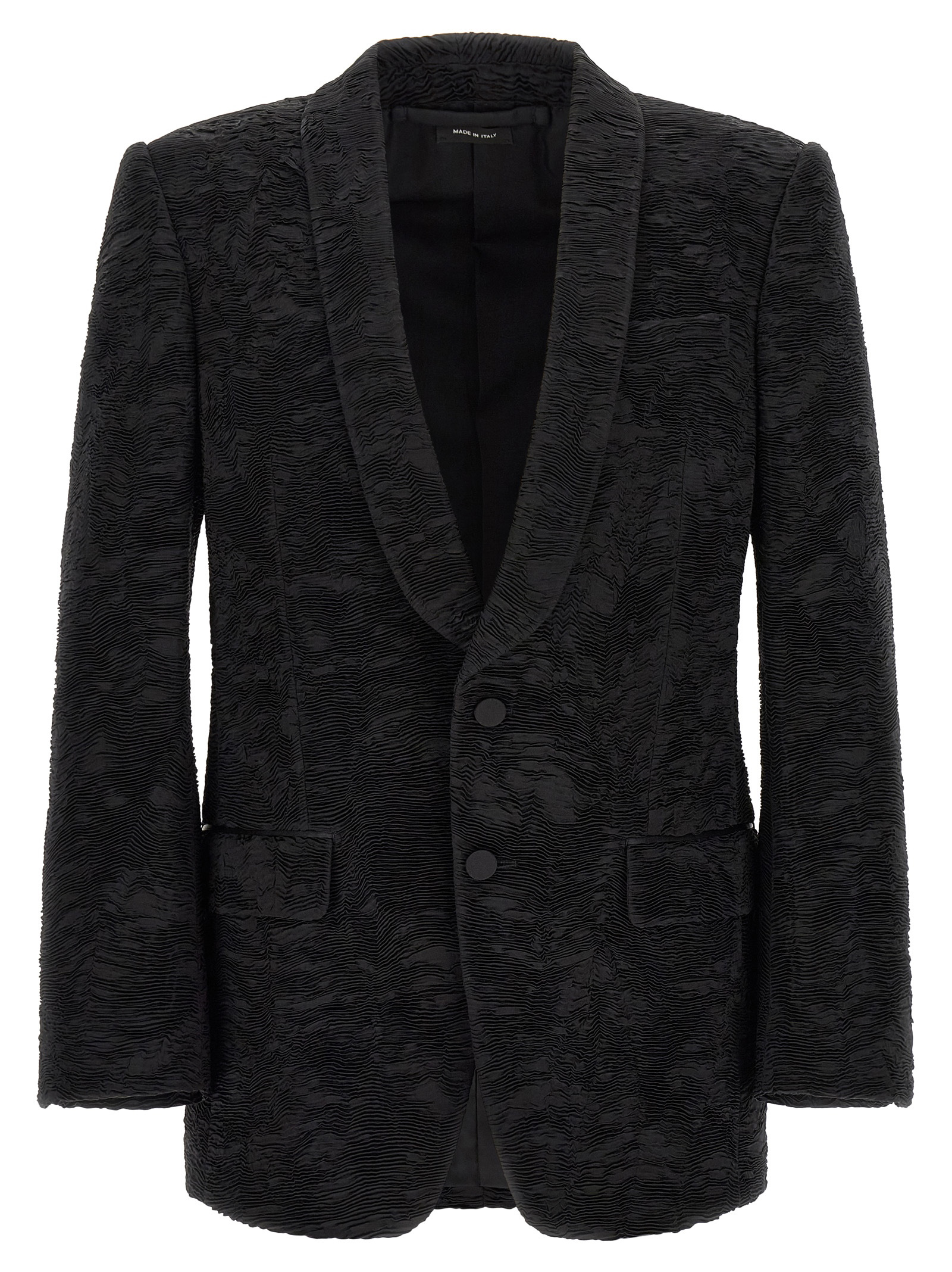 Tom Ford Black Silk Men's Blazer