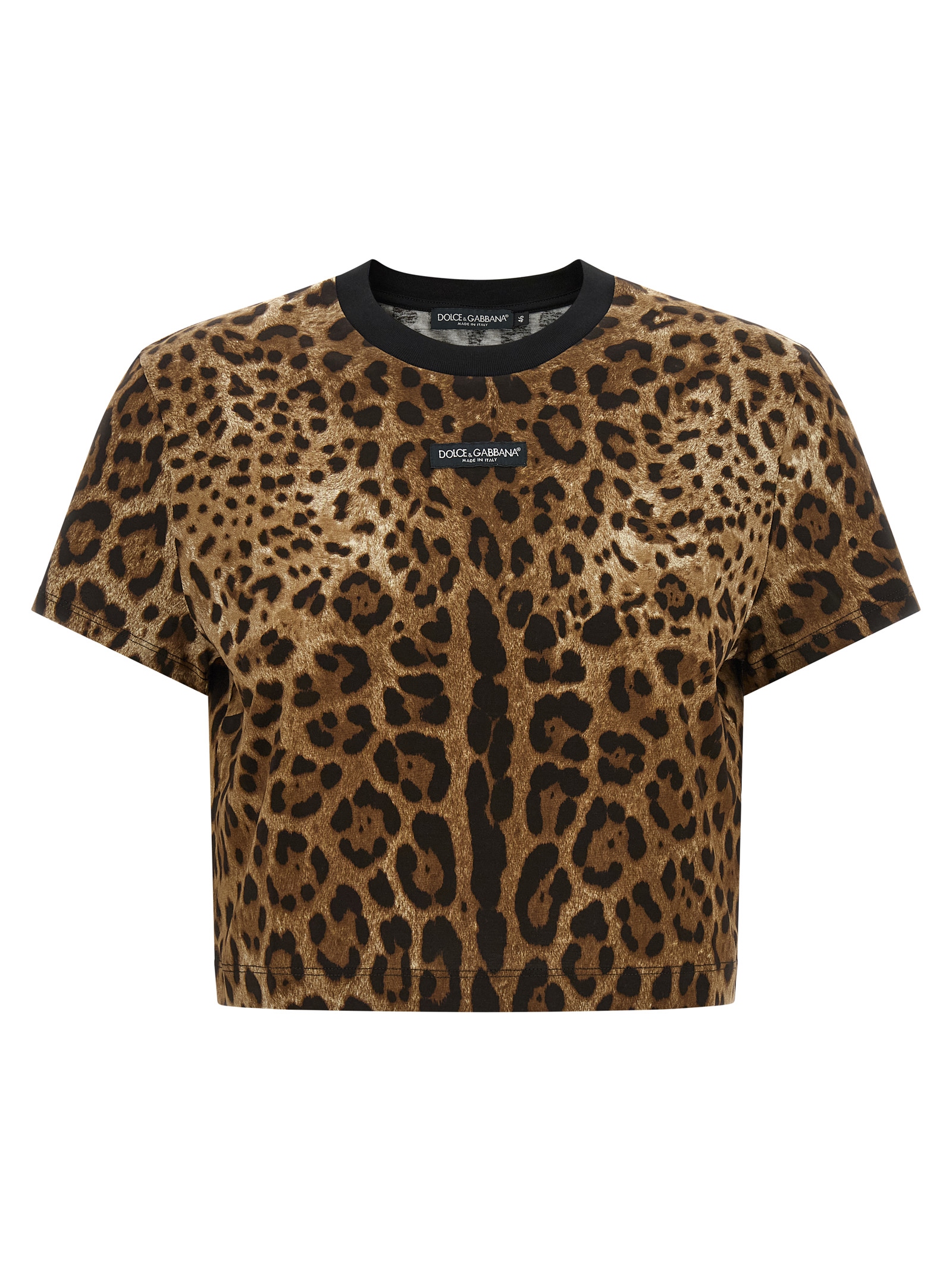 Brown Cotton T-Shirt
