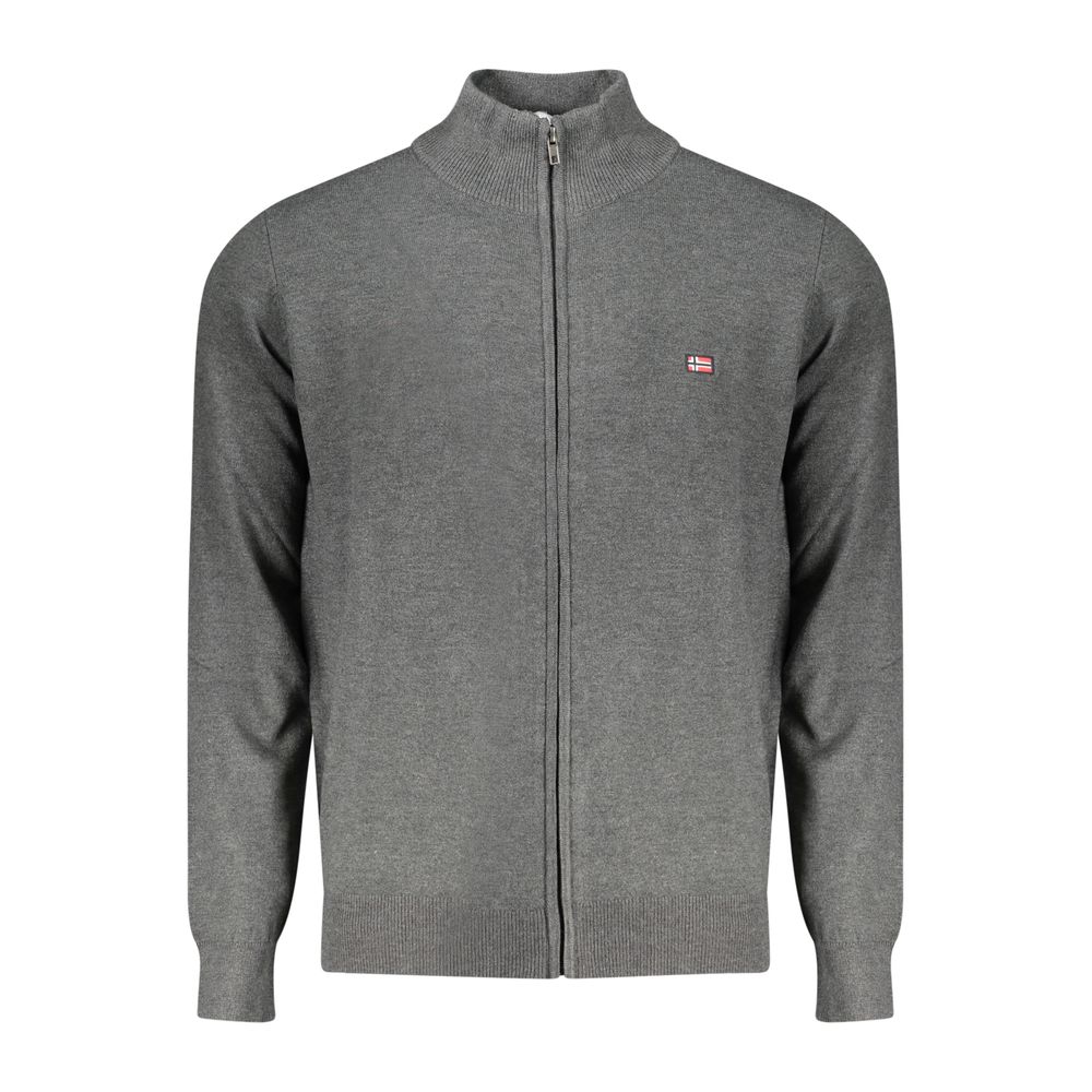 Norway 1963 Grigio Polyamide Men Men's Cardigan