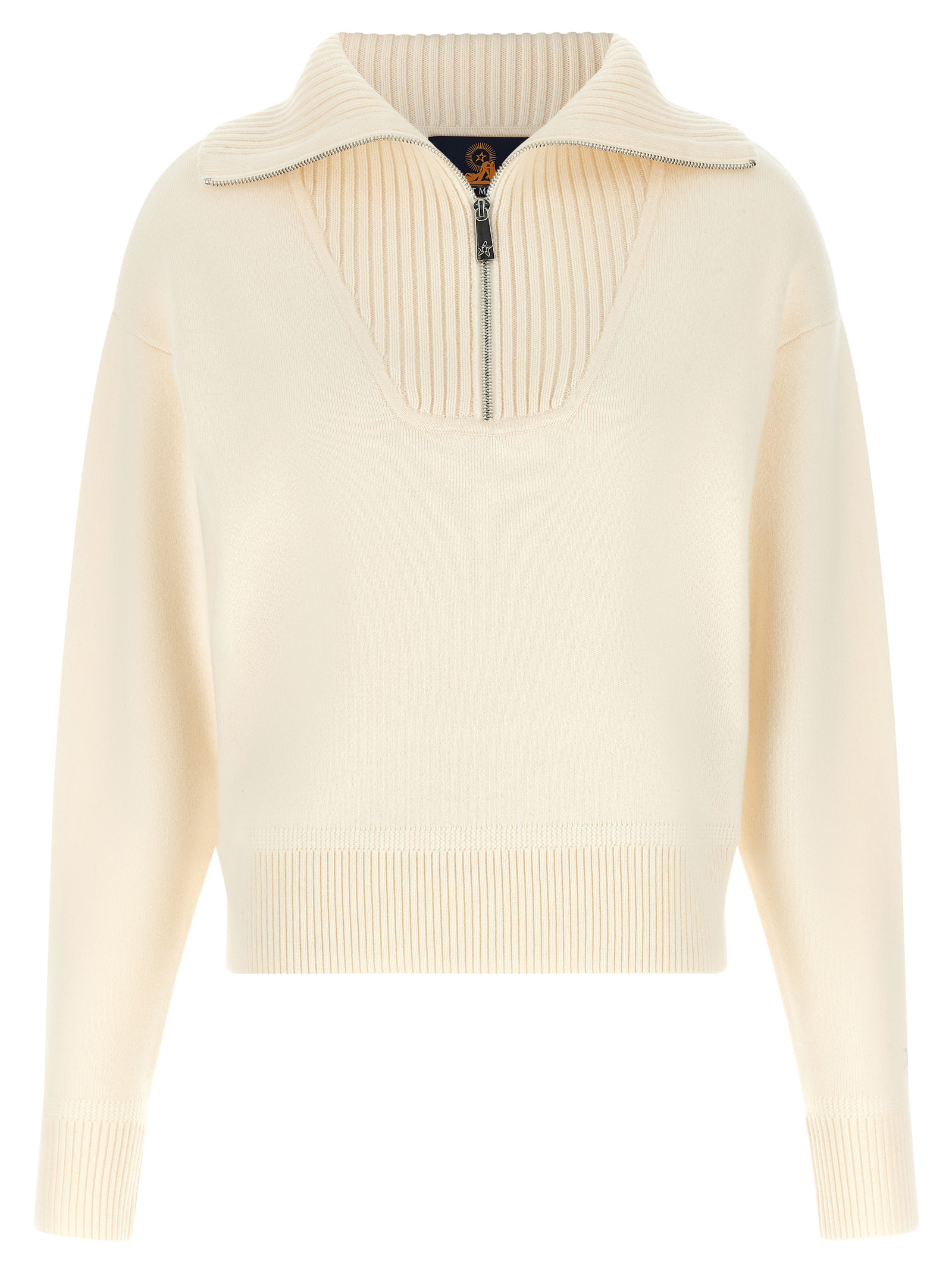 PERFECT MOMENT White Merino Wool Women's Cardigan