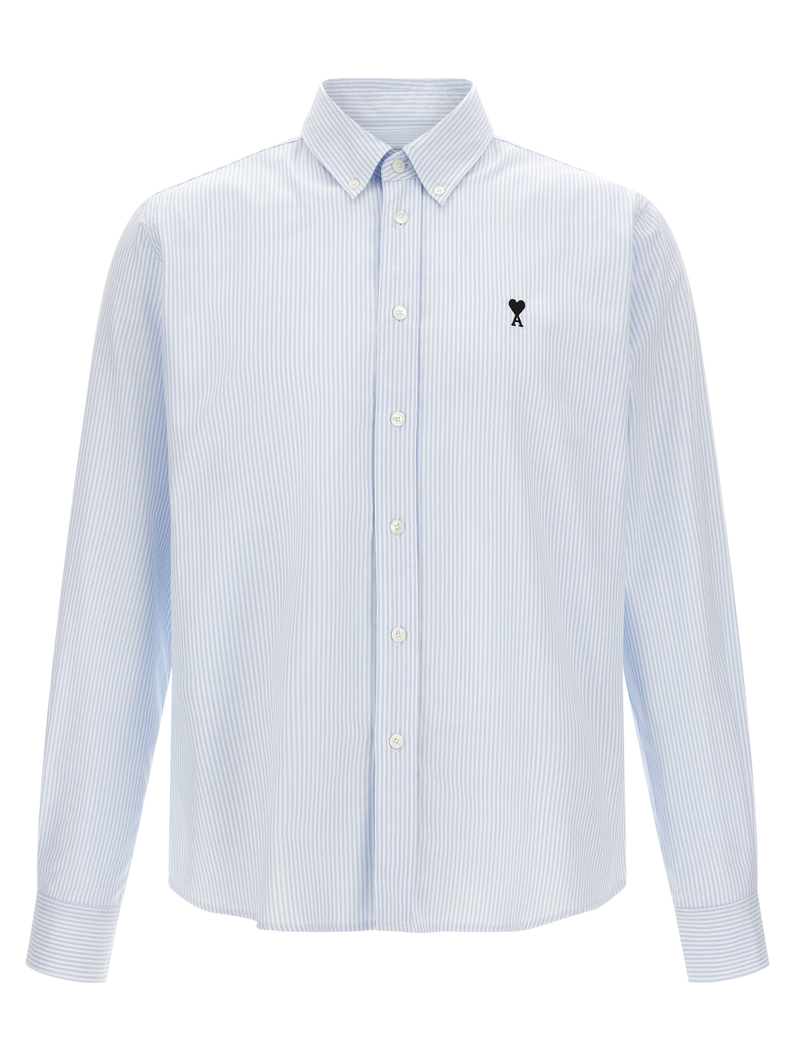 Ami Paris Blue Cotton Men's Blouse