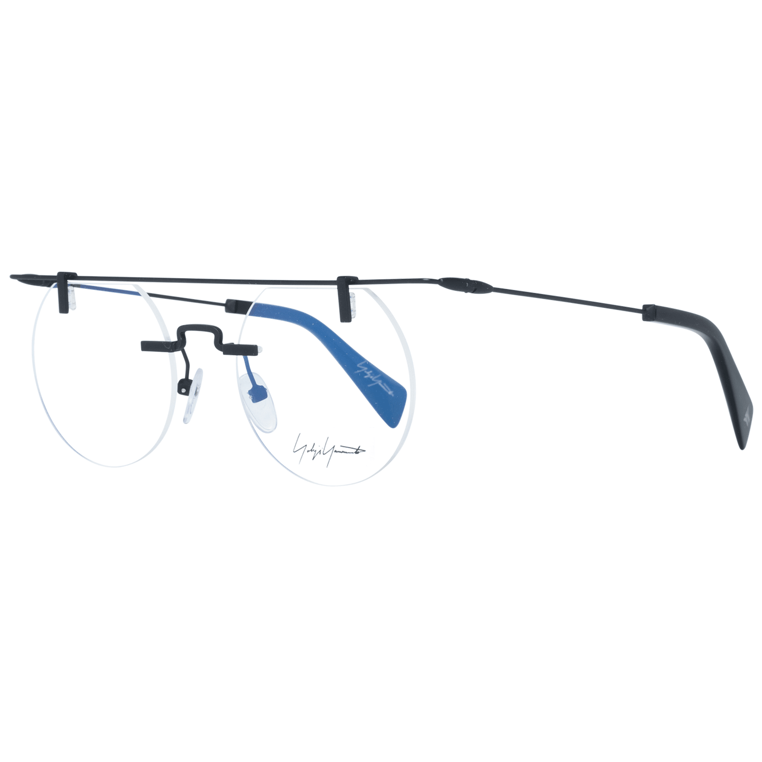Yohji Yamamoto Black Men Optical Men's Frames