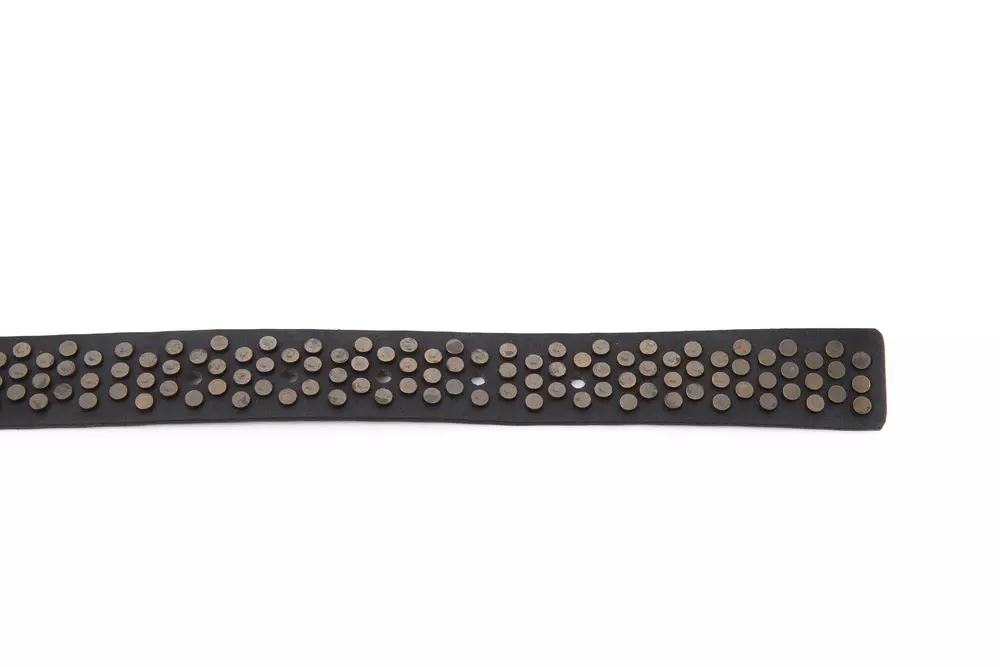 BYBLOS "Black Cowhide Women Belt" 2