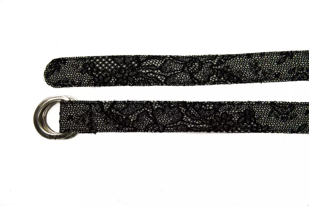BYBLOS Black Wool Women Belt 2