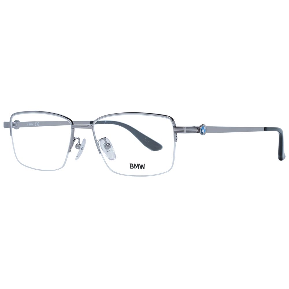 BMW Silver Men Optical Men's Frames