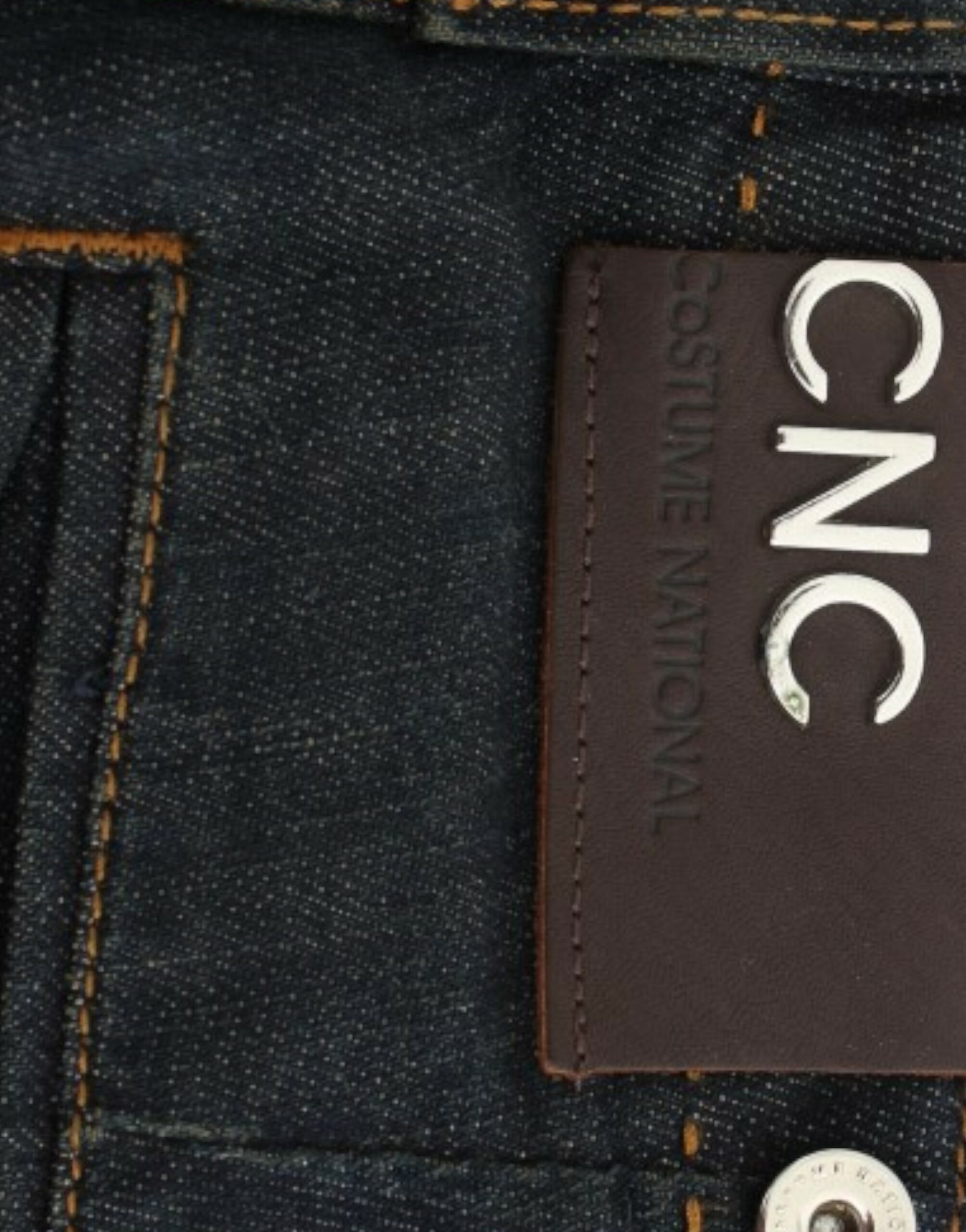 Costume National Blue Slim Fit Jeans 2