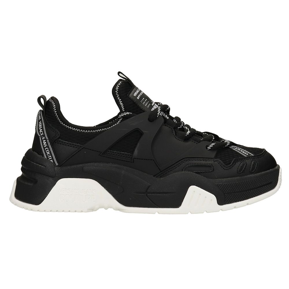 Versace Jeans Black Nylon Men's Sneaker