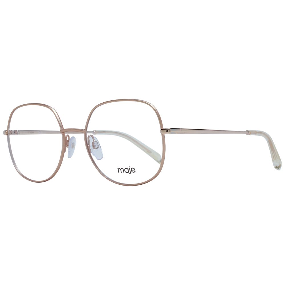Gold Women Glasses Frame
