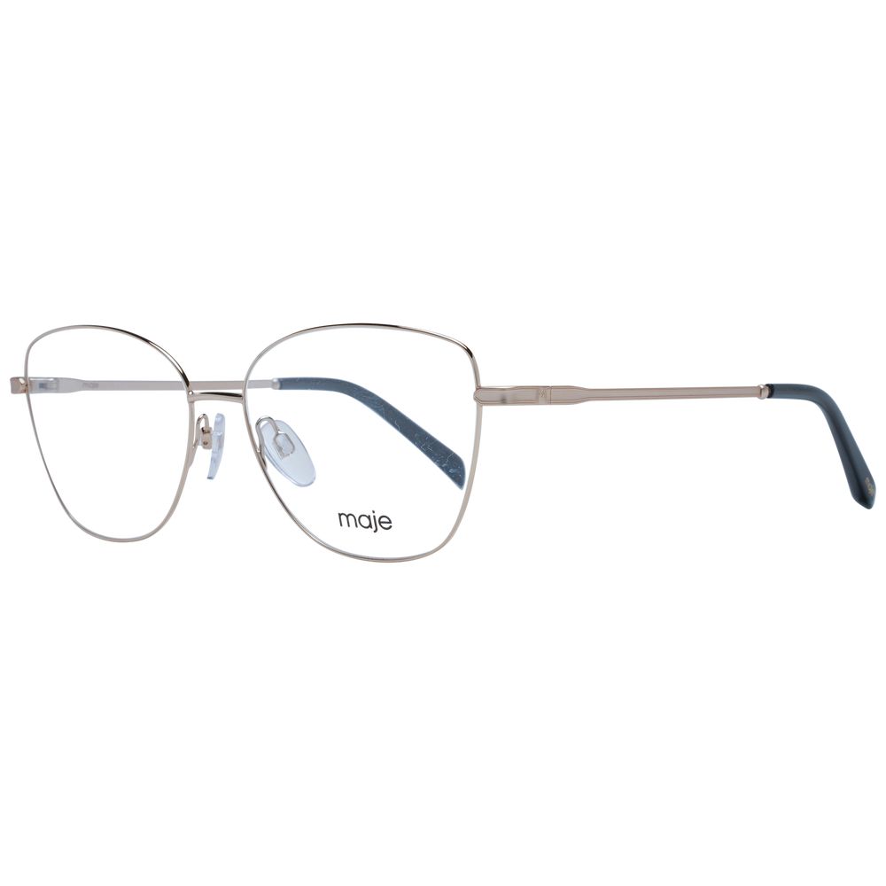 Gold Women Glasses Frame
