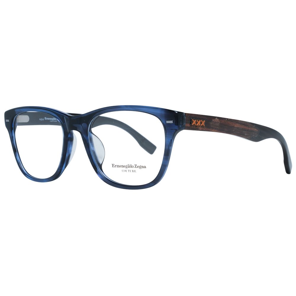 Ermenegildo Zegna Blue Plastic Glasses Mens Frames 162$