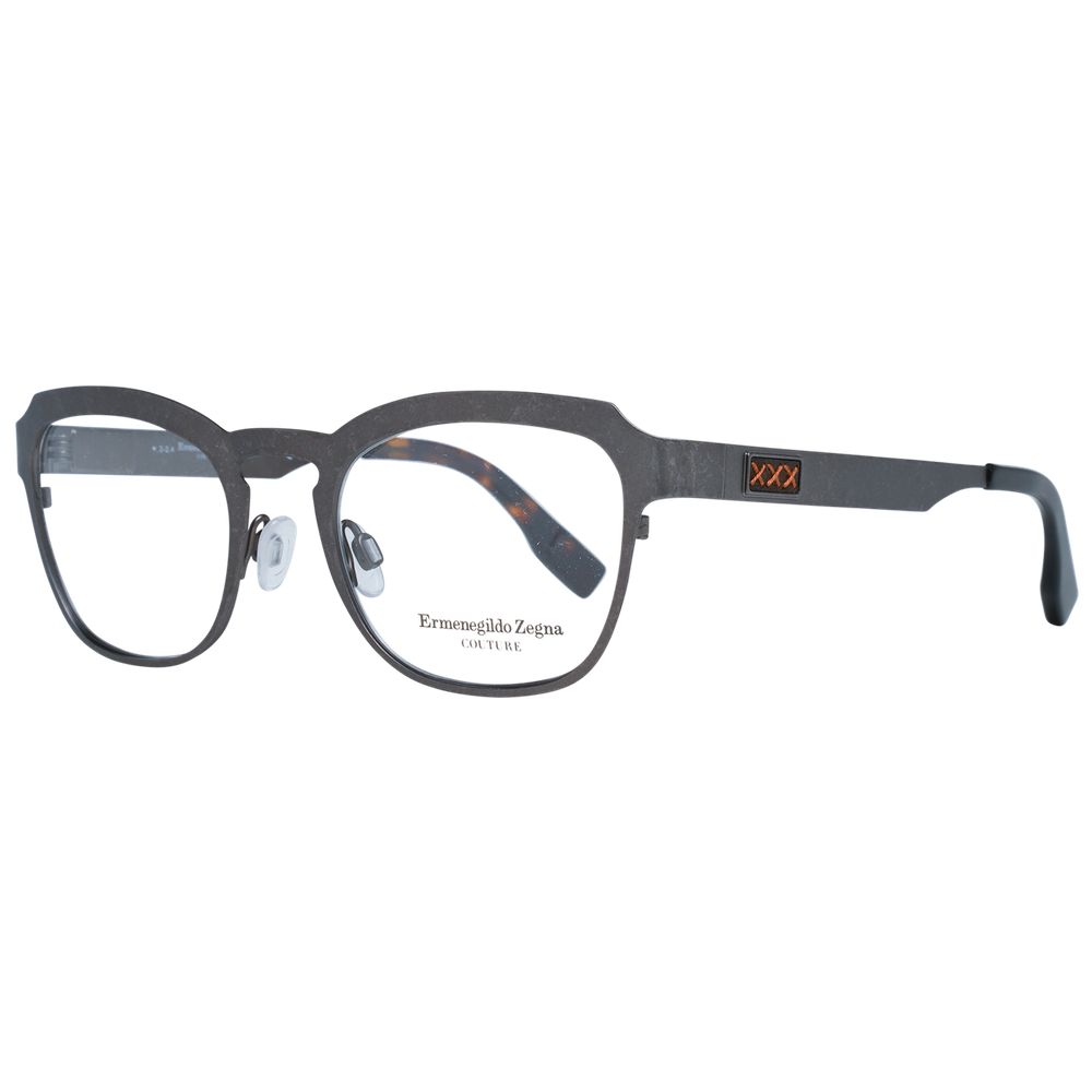 Ermenegildo Zegna Gray Titanium Glasses (frames) Accessory - Men