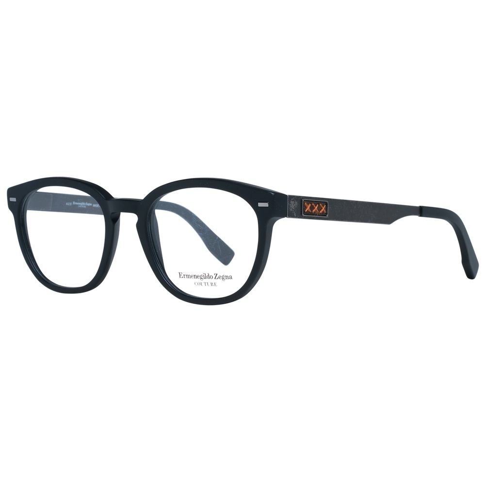 Ermenegildo Zegna Black Men Optical Men's Frames