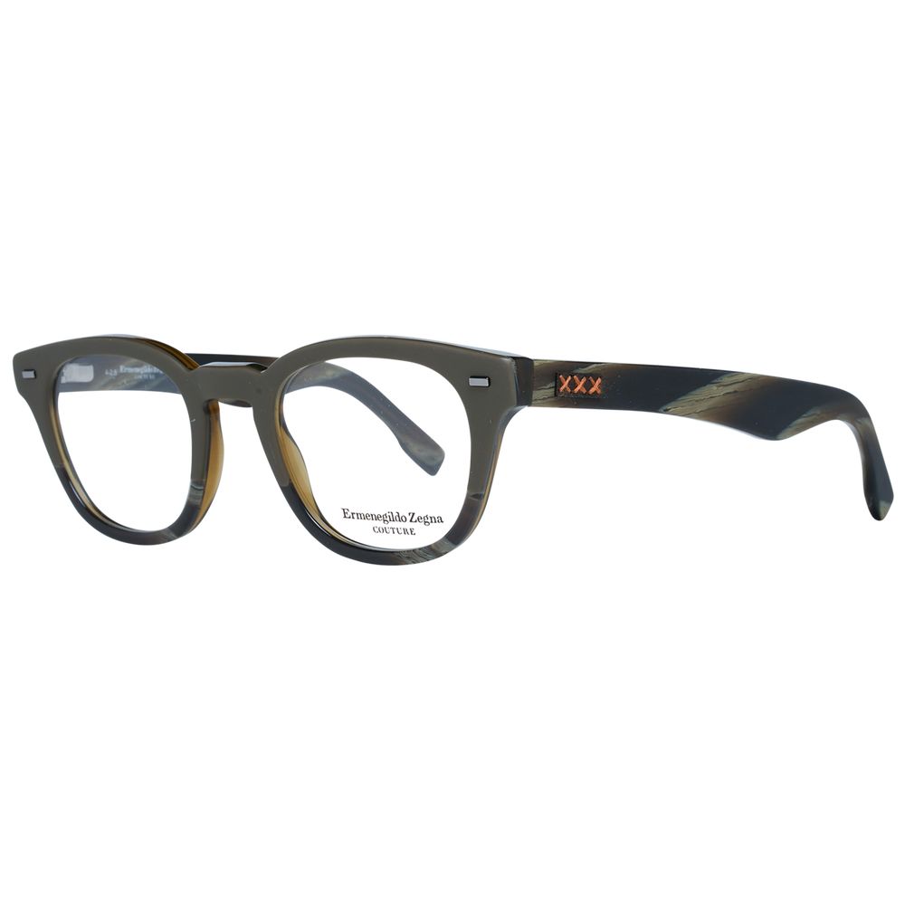 Zegna Couture Olive Men Optical Men's Frames