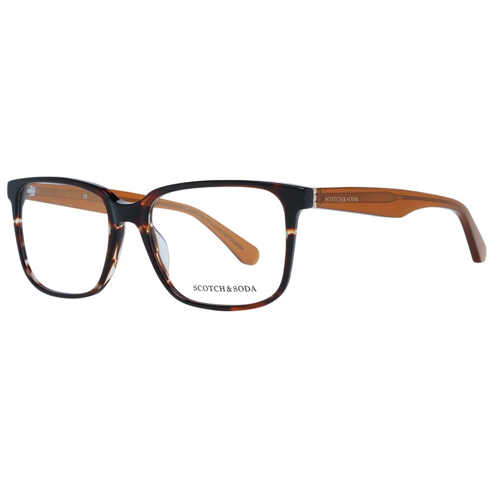 Scotch Soda Brown Men Optical Men's Frames