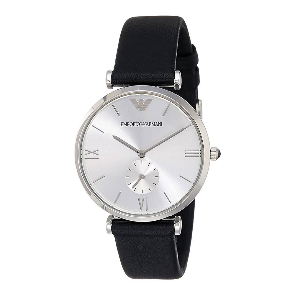 Armani Blue Leather Men's Watch