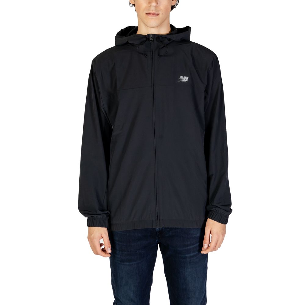 Black Recycled Polyester Jackets & Coat