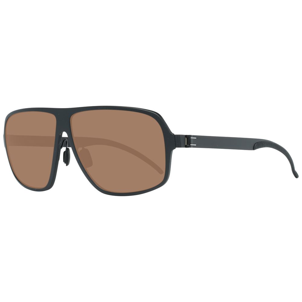 Mercedes Benz Black Metal Men's Sunglasses