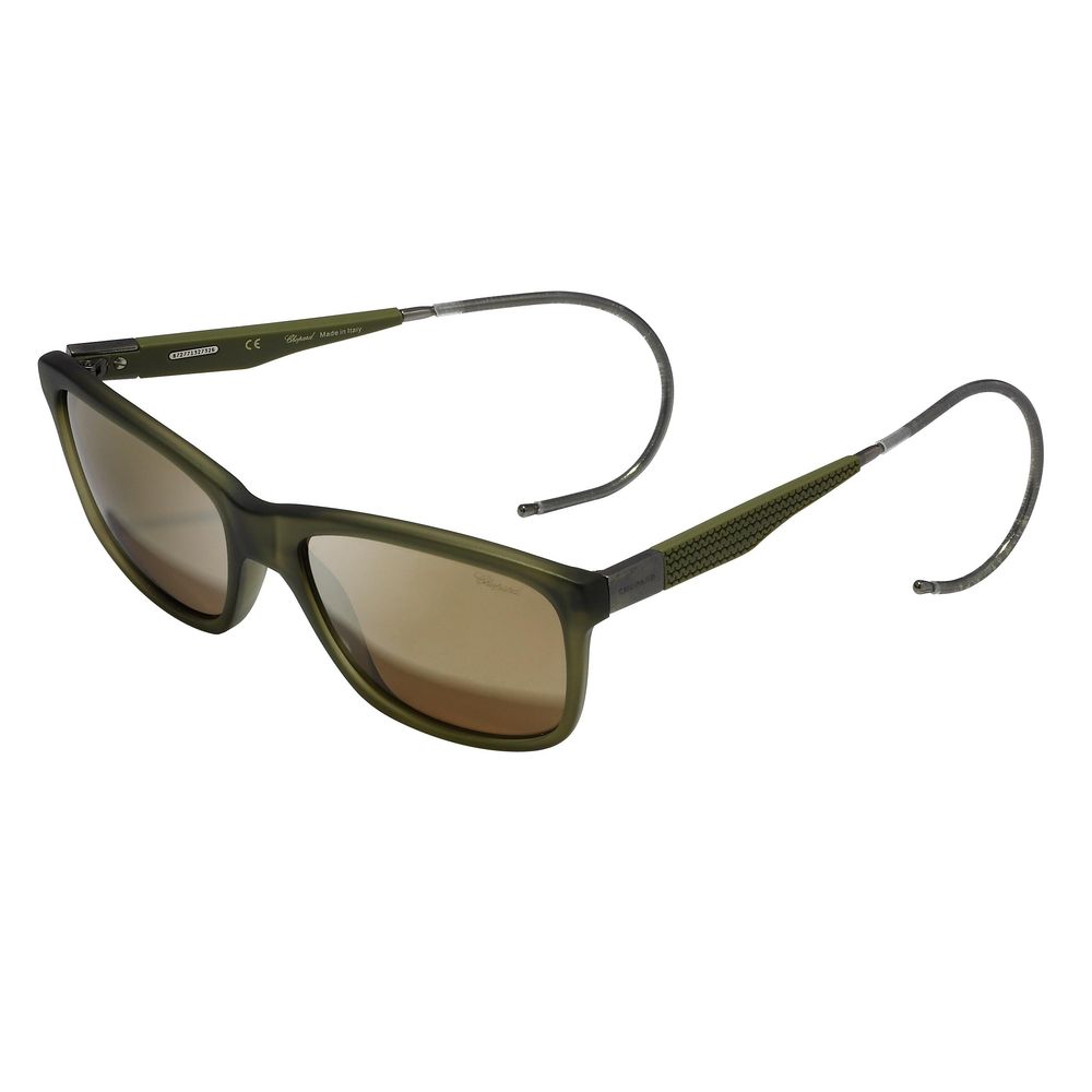 Chopard Green Acetate Men's Sunglasses