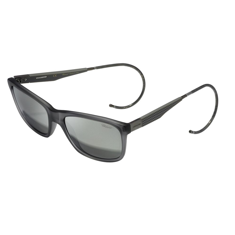 Chopard Gray Acetate Men's Sunglasses