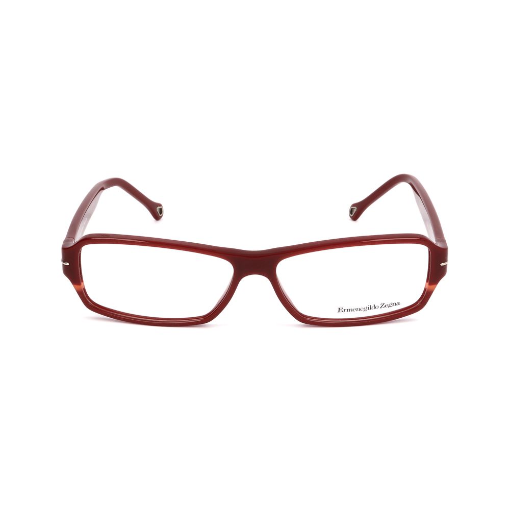 Ermenegildo Zegna Red Plastic Men's Frames