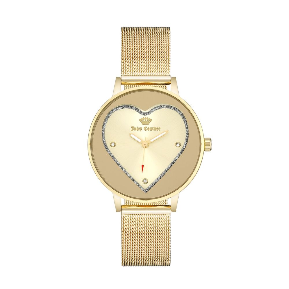 Gold Stainless Steel Dress Watch