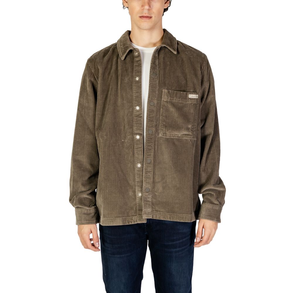 Beige Cotton Shirt